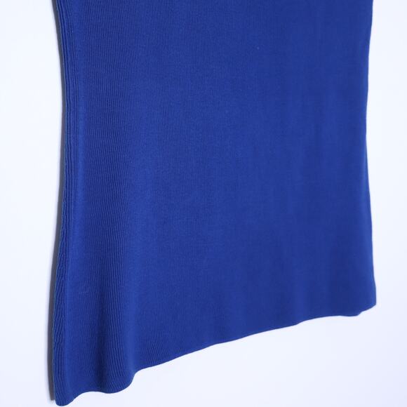 M.M. LAFLEUR The Sheela Top Santorini Blue Sweater Knit Top Casual Women's M - Picture 6 of 12